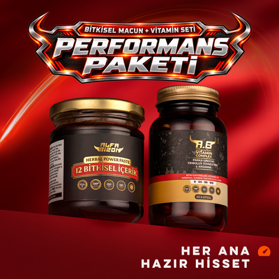 Performans Paketi - Bitkisel Macun + Vitamin Seti