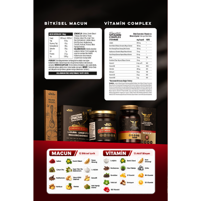 Performans Paketi - Bitkisel Macun + Vitamin Seti
