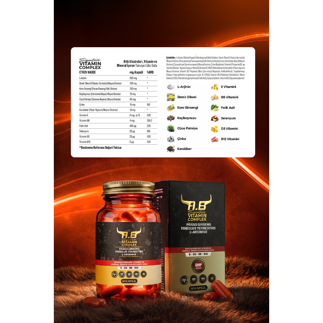 Vitamin Complex 60 Kapsül